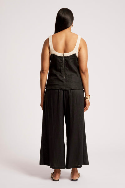 Maris Splice Tank - Black/Tusk