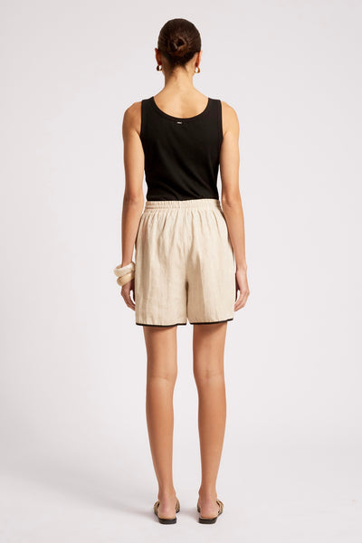 Maris Splice Short - Tusk/Black
