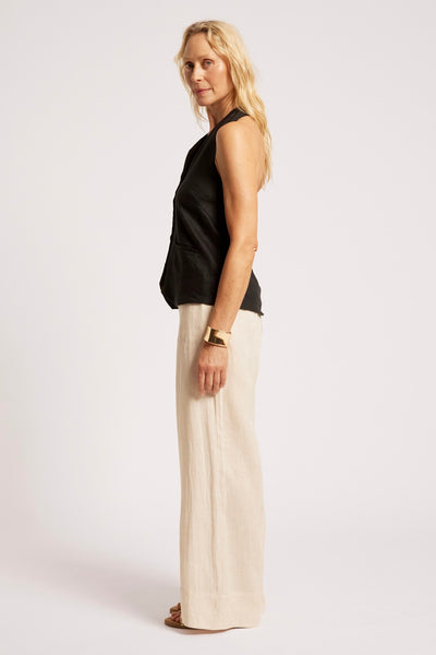 Maris Halter Vest - Black