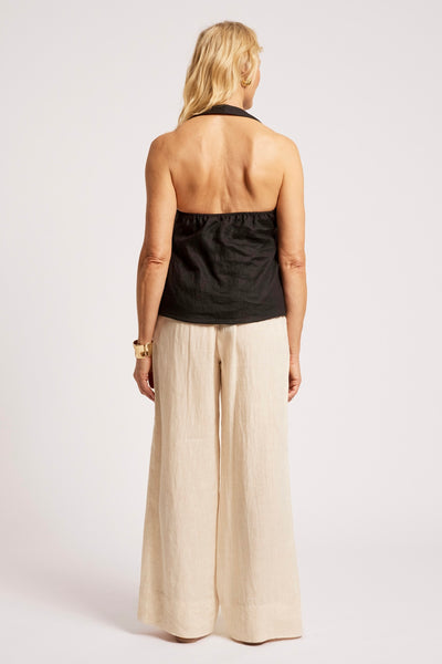 Maris Halter Vest - Black