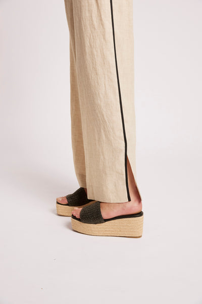 Maris Splice Pant - Tusk/Black