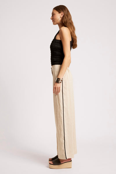 Maris Splice Pant - Tusk/Black