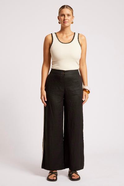 Maris Splice Pant - Black/Tusk