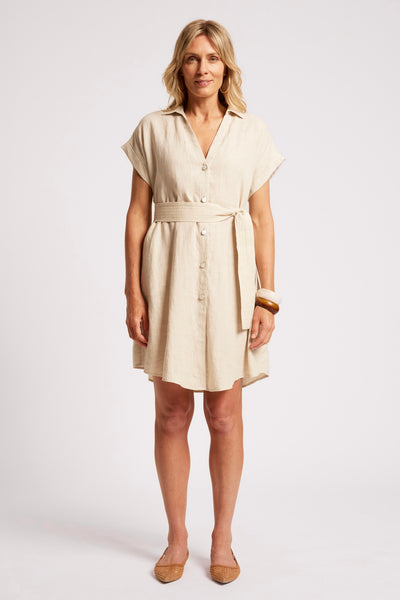 Maris Shirt Dress - Tusk