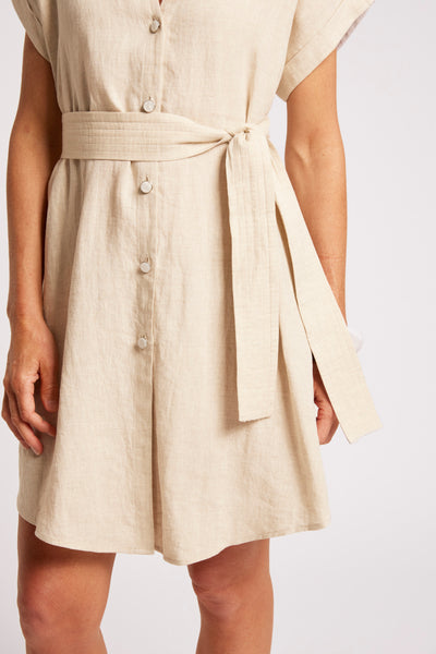 Maris Shirt Dress - Tusk