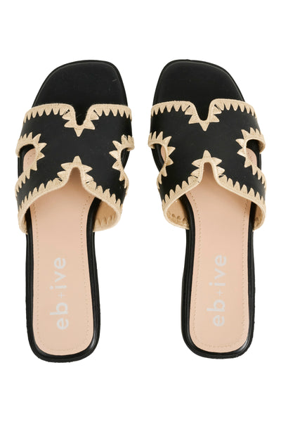 ~~~ EB & IVE Maris Slide - Black