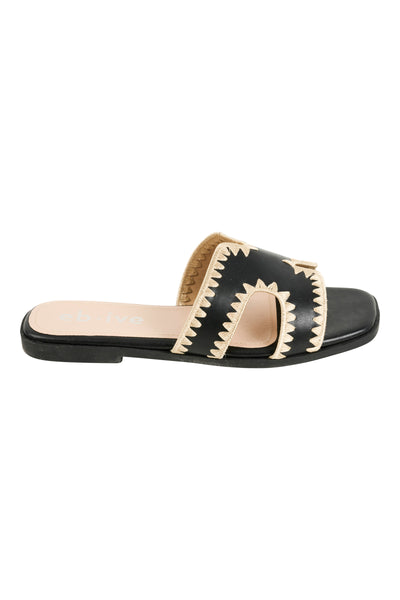 ~~~ EB & IVE Maris Slide - Black