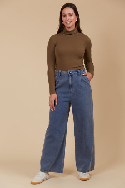 Freya Pant - Denim