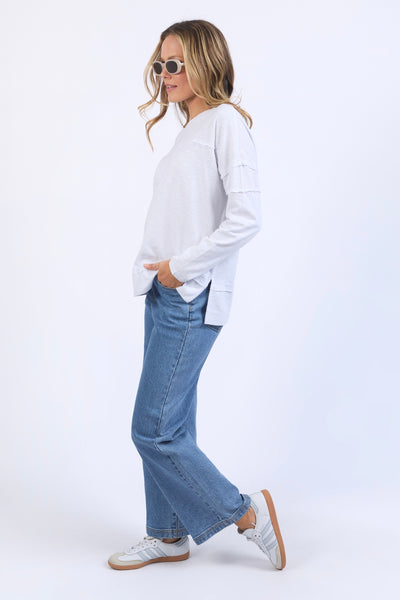 Jayne Throw On Top - White