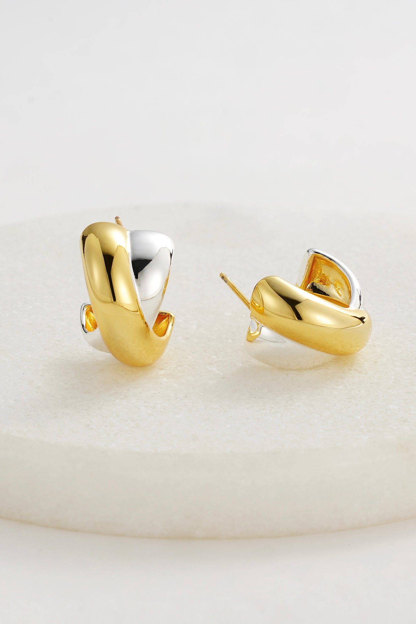 ~ Zafino Freya Hoop - Gold/Silver