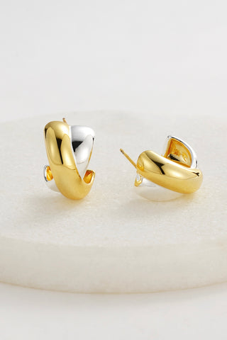 ~ Zafino Freya Hoop - Gold/Silver