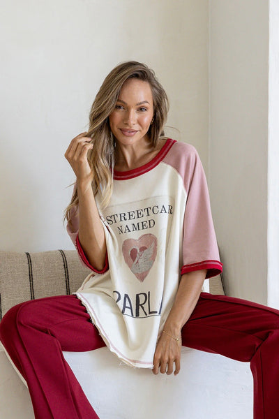 The Lovers Tee - Cream