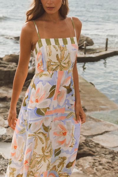 Delphine Maxi Dress - Print