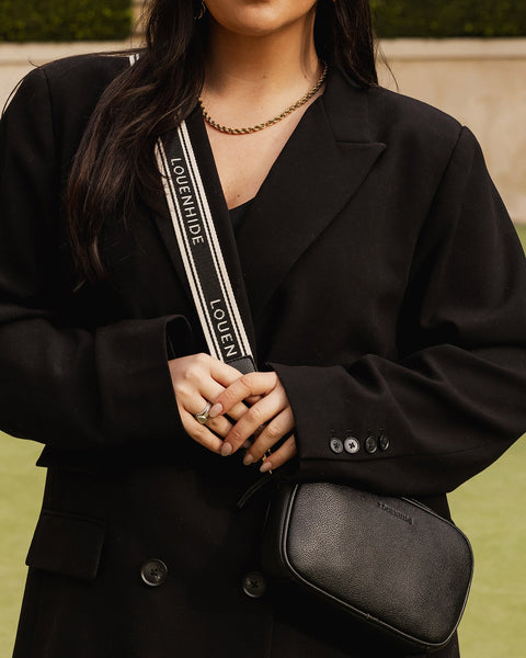 ~ LOUENHIDE Bianca Crossbody Bag - Black