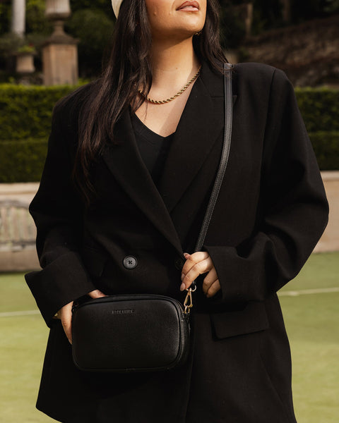 ~ LOUENHIDE Bianca Crossbody Bag - Black