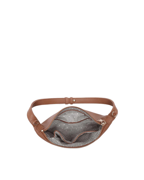 ~ LOUENHIDE Madeline PU Shoulder Bag - Toffee