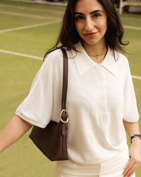 ~ LOUENHIDE Amelia Shoulder Bag - Chocolate
