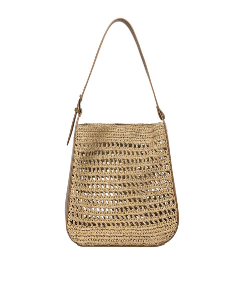 ~ LOUENHIDE Louisa Shoulder Bag - Natural Tan