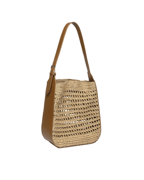 ~ LOUENHIDE Louisa Shoulder Bag - Natural Tan