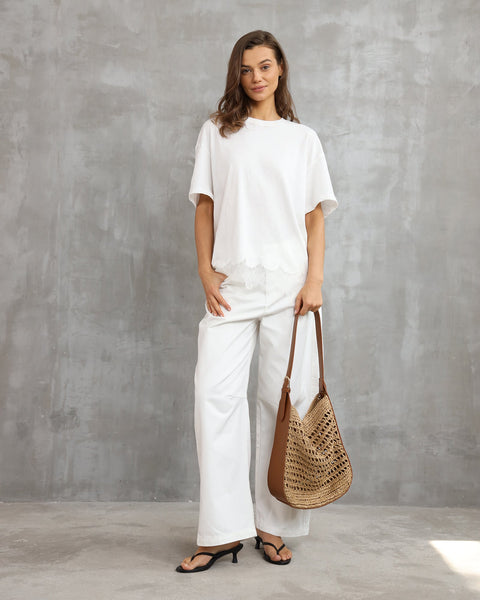 ~ LOUENHIDE Louisa Shoulder Bag - Natural Tan