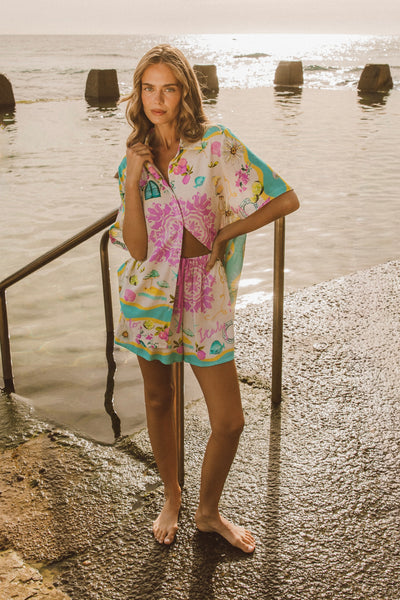 Sorrento Short Set - Print