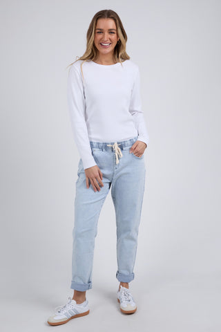 Juliette Jogger Jean - Vintage Pale Blue