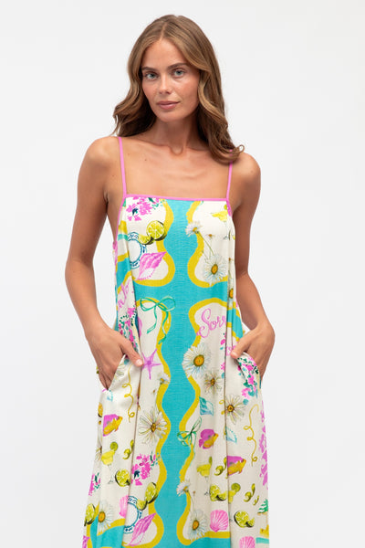 Sorrento Maxi Dress - Print