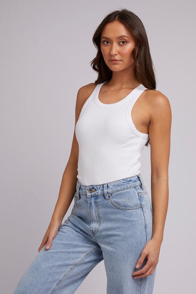 Ella Tank - White