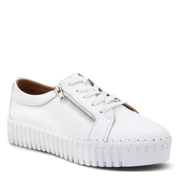 ~~ Medusa Leather Sneaker - White