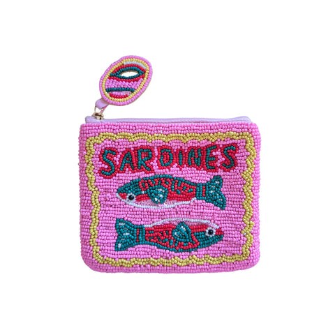 ~ Zoda Beaded Purse - Sardines