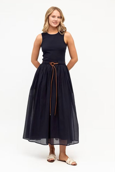 Ari Dress - Navy