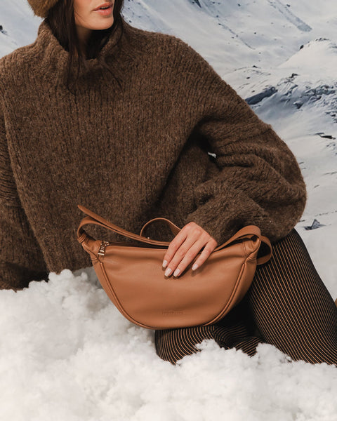 ~ LOUENHIDE Sylvia Crossbody Bag - Toffee
