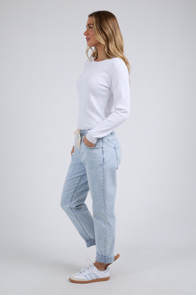 Juliette Jogger Jean - Vintage Pale Blue