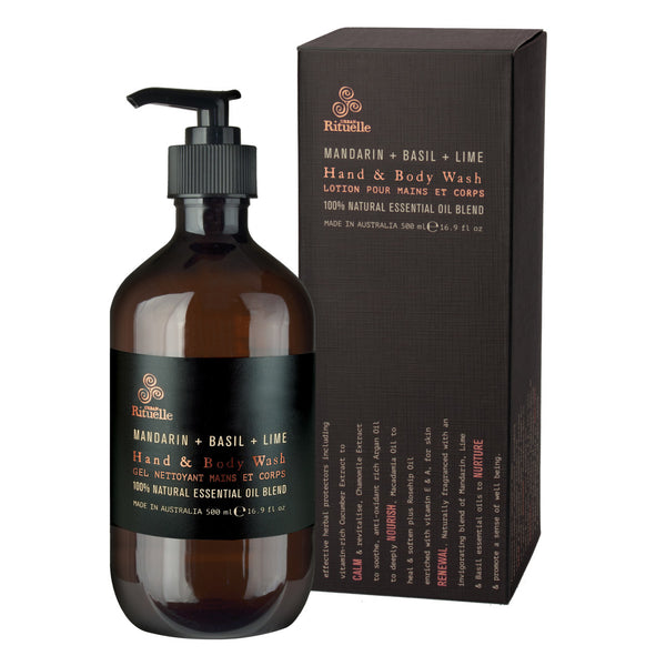 ~ Urban Rituelle Equilibrium Hand & Body Wash - Mandarin, Basil & Lime