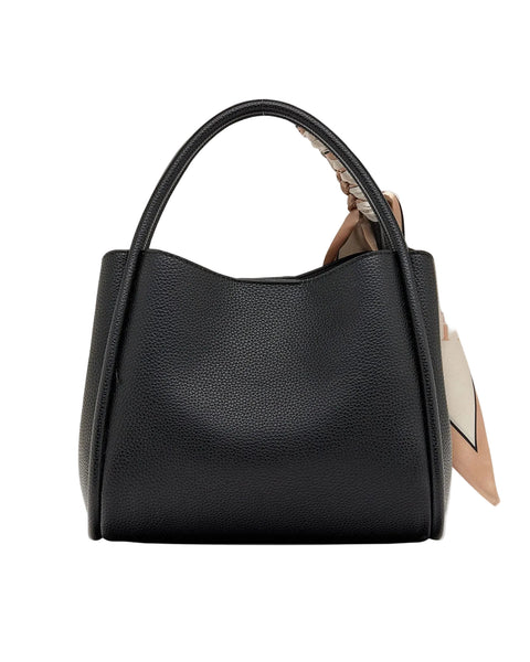 ~ LOUENHIDE Steffie Mini Tote Bag - Black