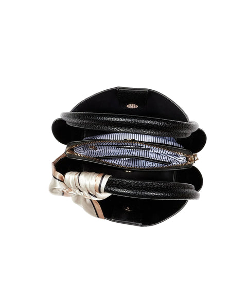 ~ LOUENHIDE Steffie Mini Tote Bag - Black