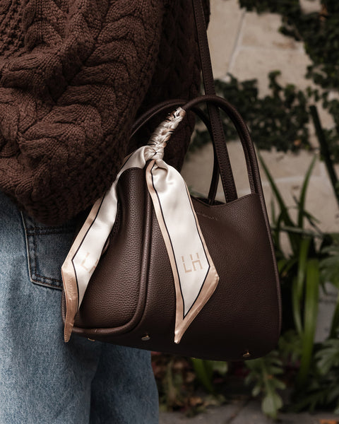 ~ LOUENHIDE Steffie Mini Tote Bag - Chocolate