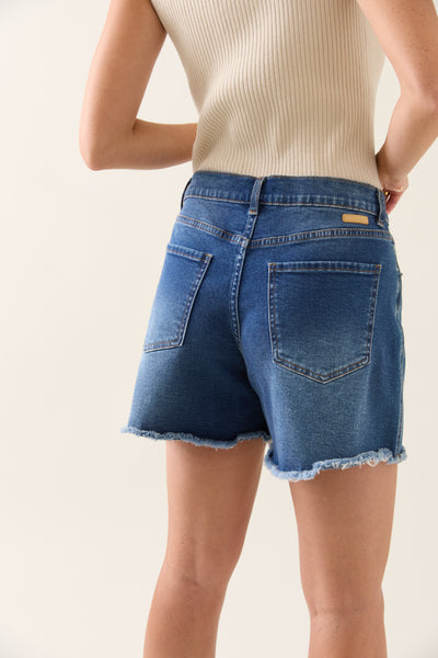 Duke Denim Shorts - Denim