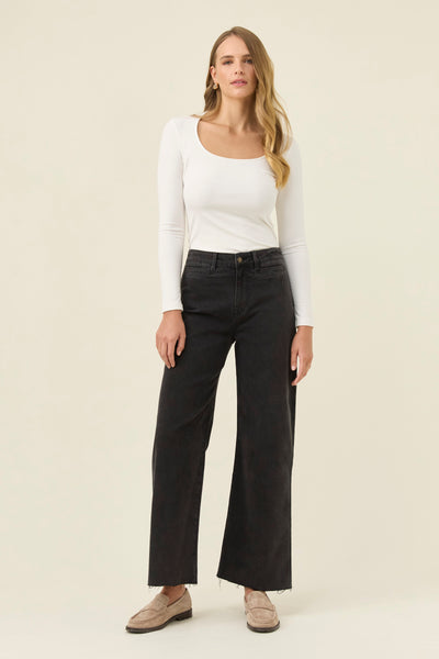 Naria Scoop Neck Top - Ivory