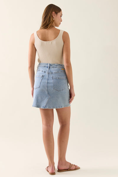 Margot Denim Skirt -Stellar