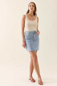 Margot Denim Skirt -Stellar