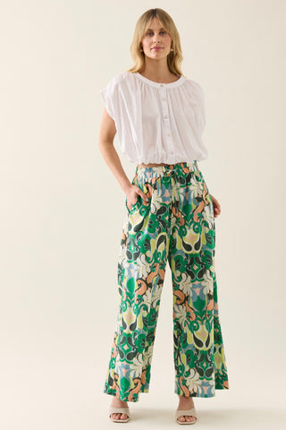 Aurora Reversible Crop Top - Lotus