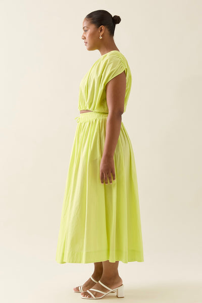 Aurora Maxi Skirt - Pomelo