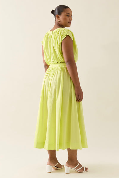 Aurora Maxi Skirt - Pomelo