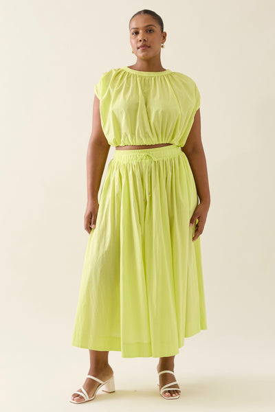 Aurora Maxi Skirt - Pomelo