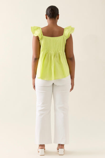 Aurora Frill Tank - Pomelo