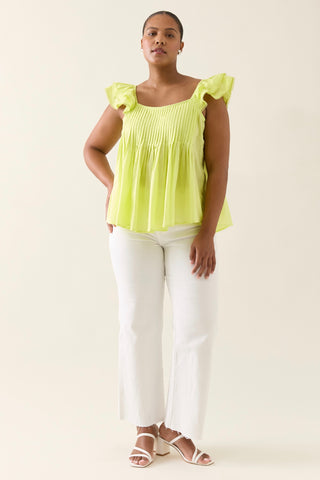 Aurora Frill Tank - Pomelo