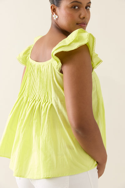 Aurora Frill Tank - Pomelo