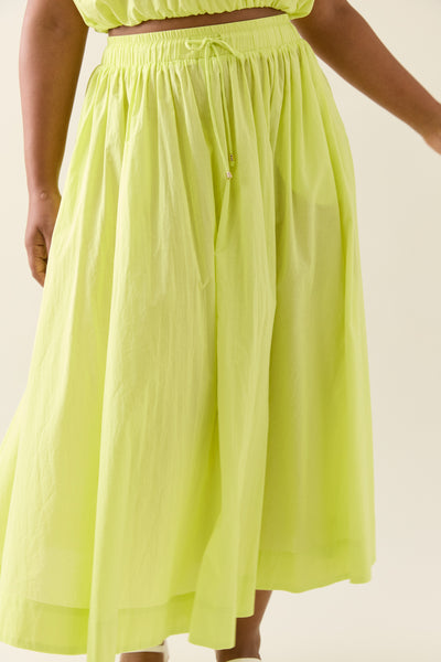 Aurora Maxi Skirt - Pomelo