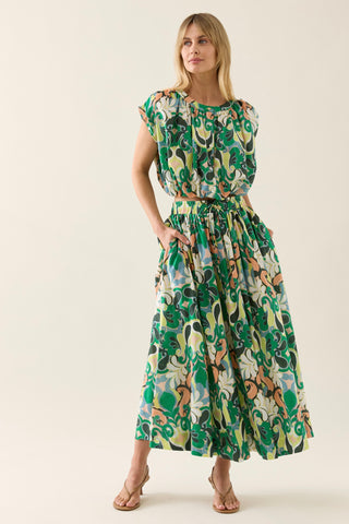 Aurora Maxi Skirt - Paisley
